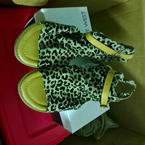 Leopard Print Sandals